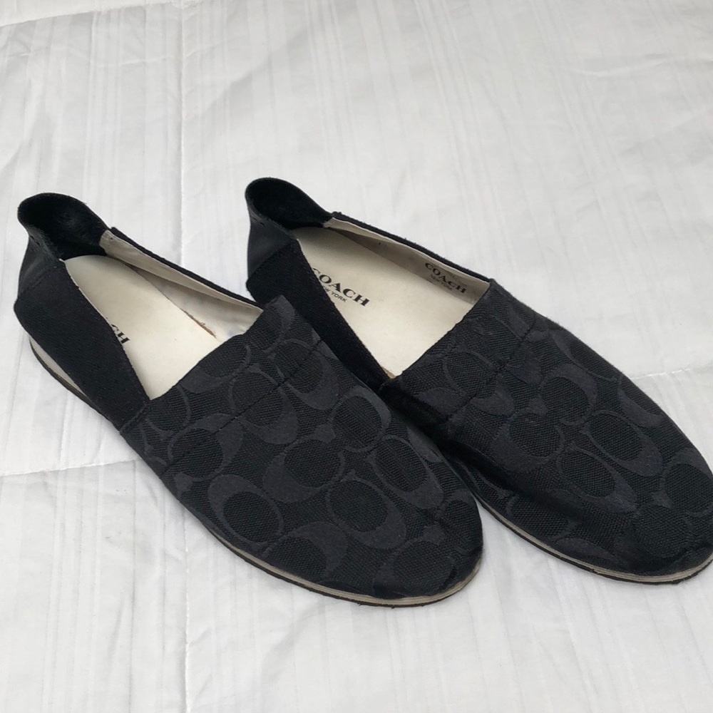 Coach canvas espadrille